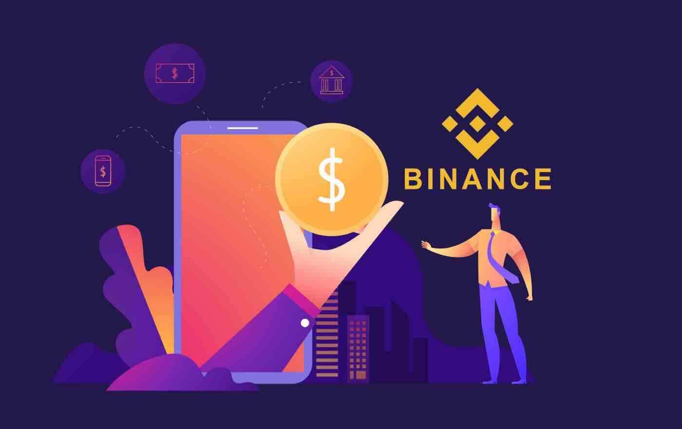 Cómo iniciar sesión y retirarse de Binance