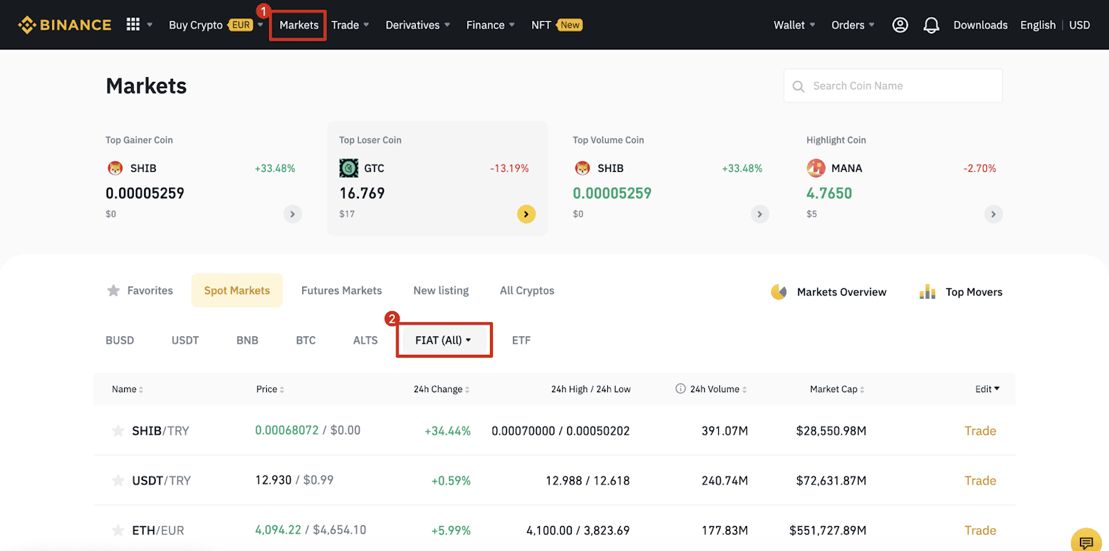 Kako uplatiti depozit na Binance Kako uplatiti depozit na Binance