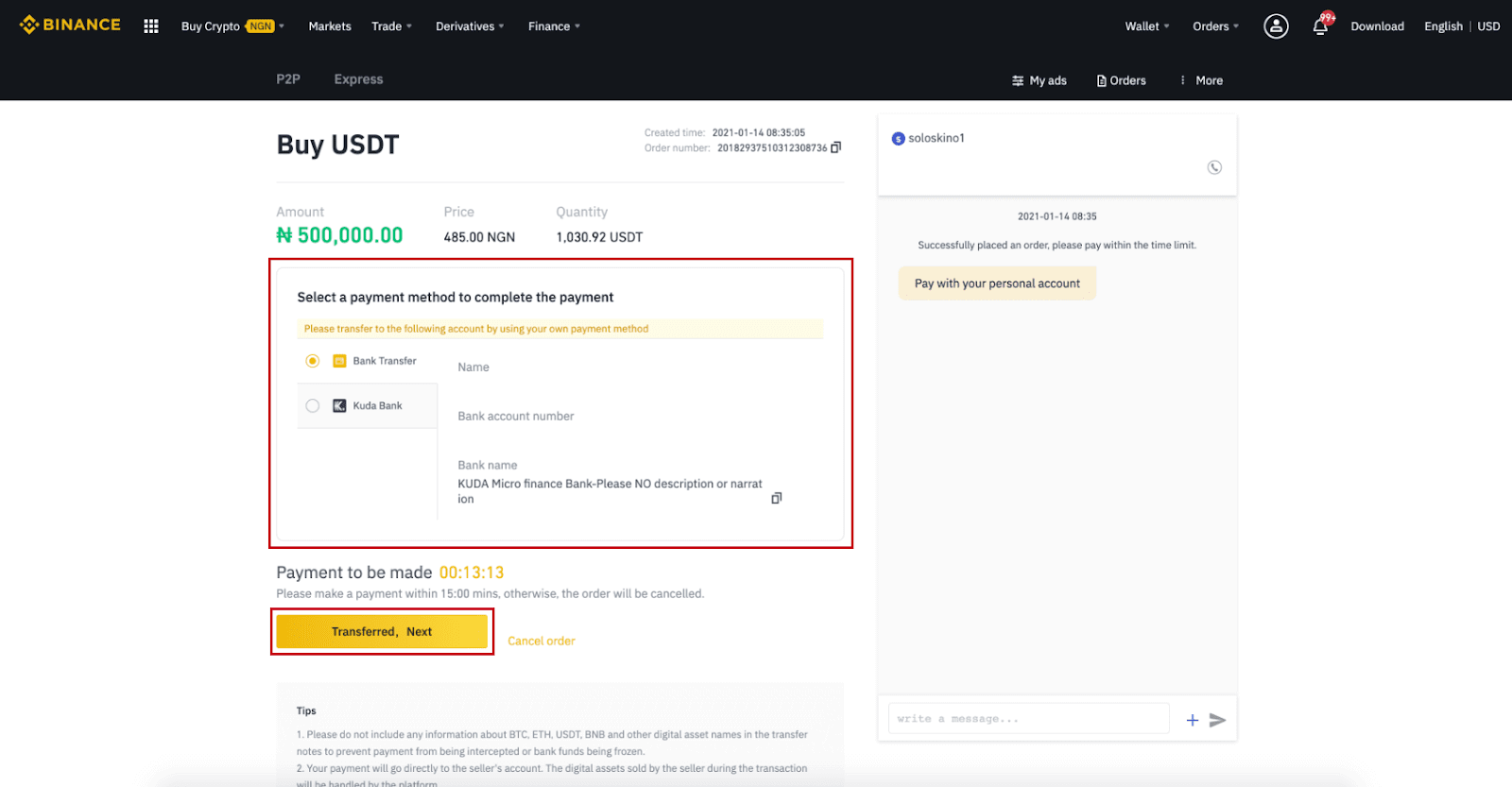 Kako uplatiti depozit na Binance Kako uplatiti depozit na Binance