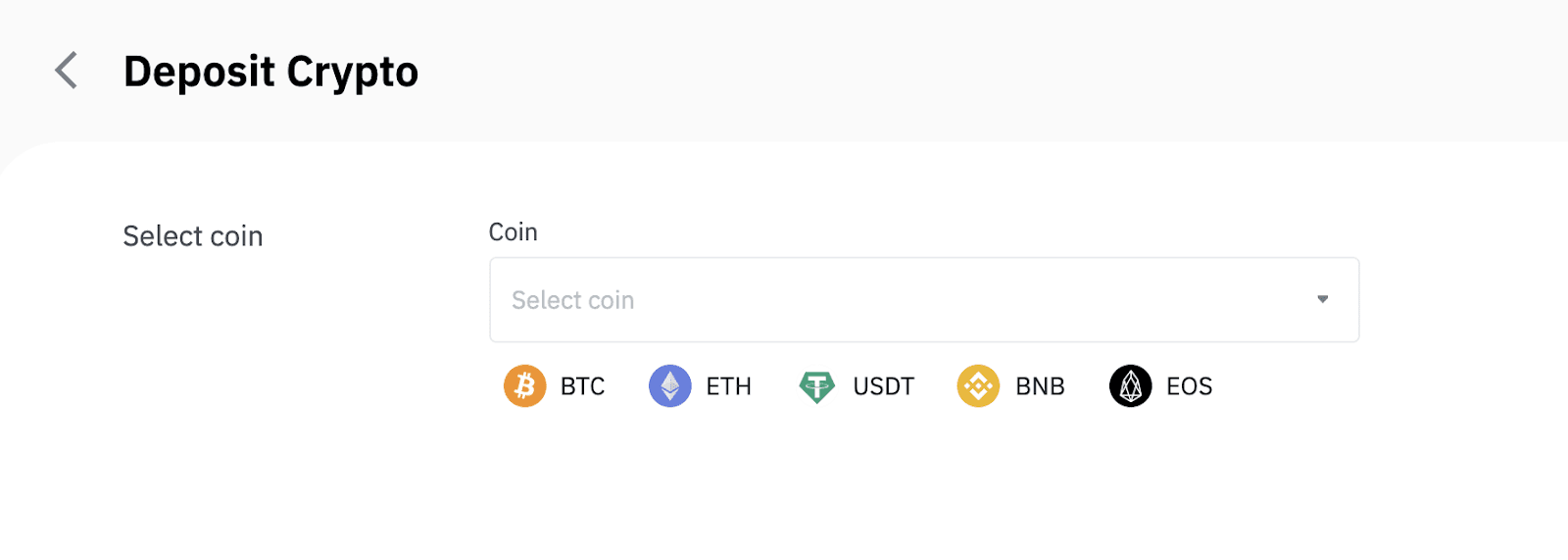 Kako uplatiti depozit na Binance Kako uplatiti depozit na Binance