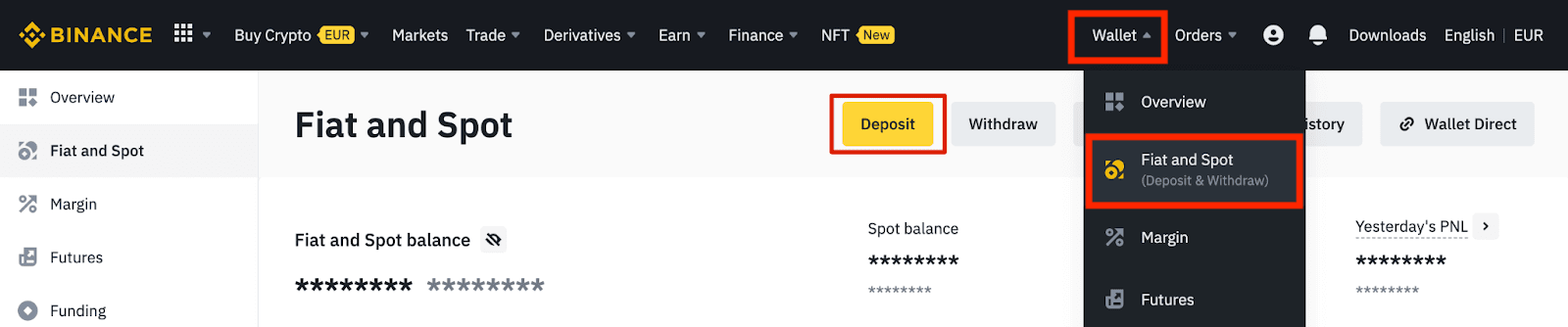 Kako uplatiti depozit na Binance Kako uplatiti depozit na Binance