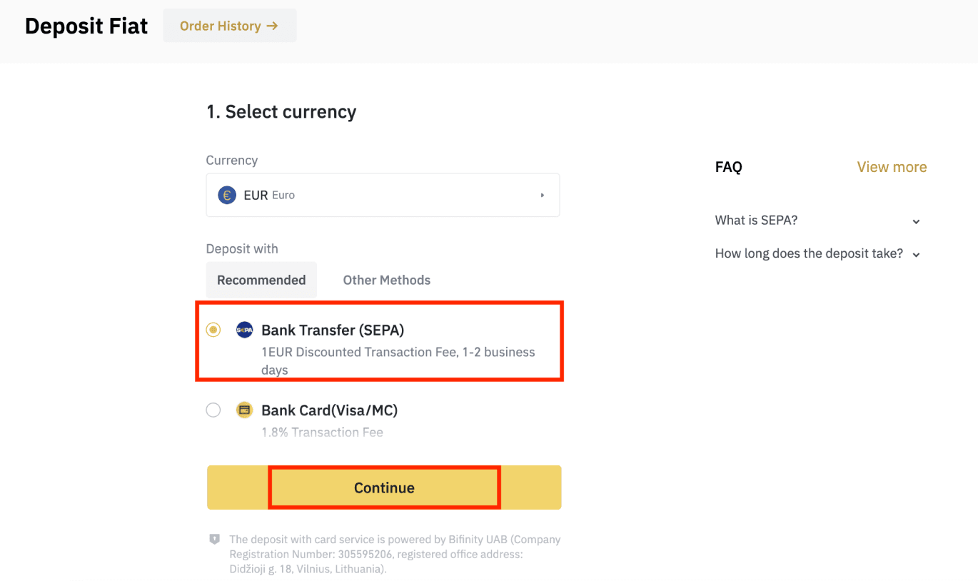 Kako uplatiti depozit na Binance Kako uplatiti depozit na Binance