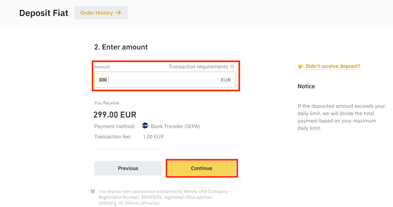 Kako uplatiti depozit na Binance Kako uplatiti depozit na Binance