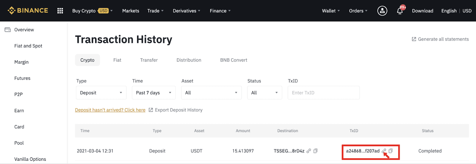 Kako uplatiti depozit na Binance Kako uplatiti depozit na Binance