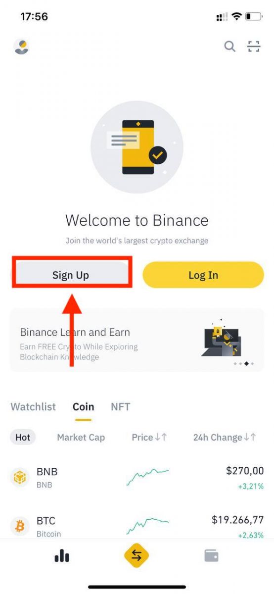 Sida Loo Diiwangeliyo Loona Xaqiijiyo Akoonka Binance Sida Loo Diiwangeliyo Loona Xaqiijiyo Akoonka Binance