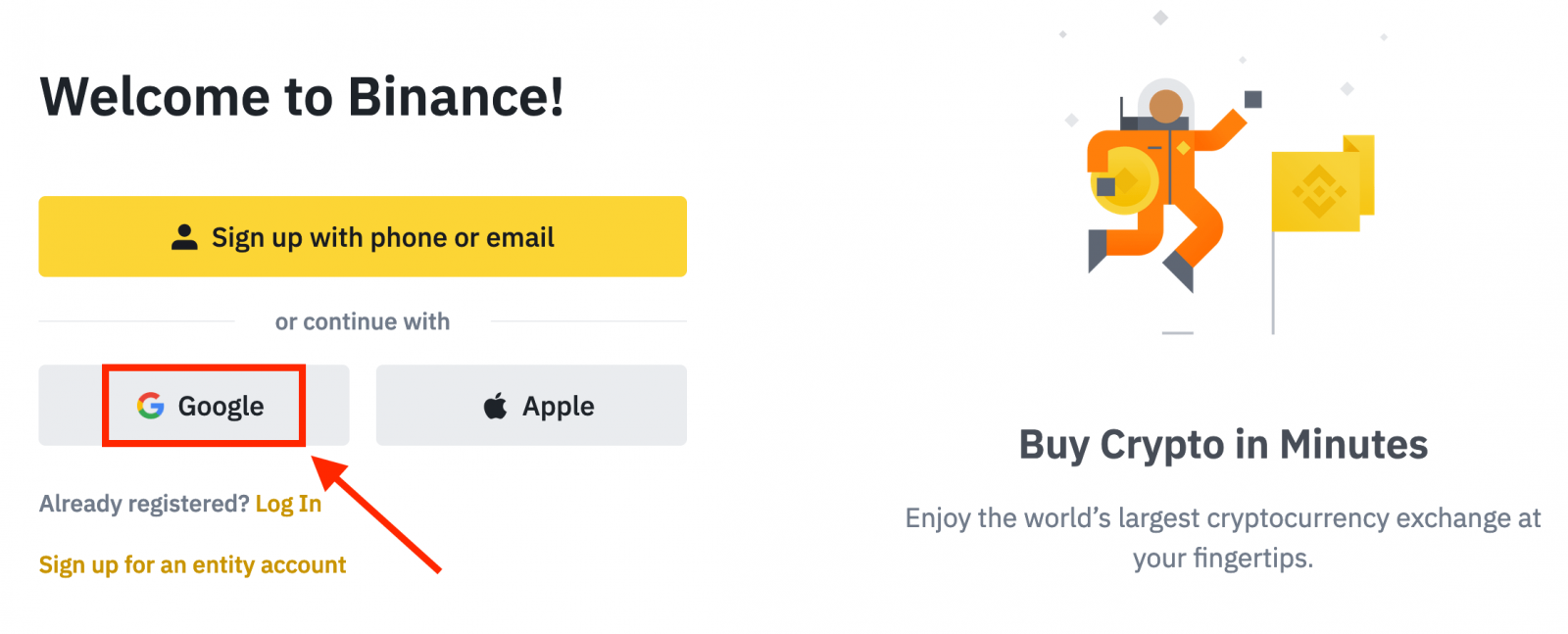 Sida Loo Diiwangeliyo Loona Xaqiijiyo Akoonka Binance Sida Loo Diiwangeliyo Loona Xaqiijiyo Akoonka Binance