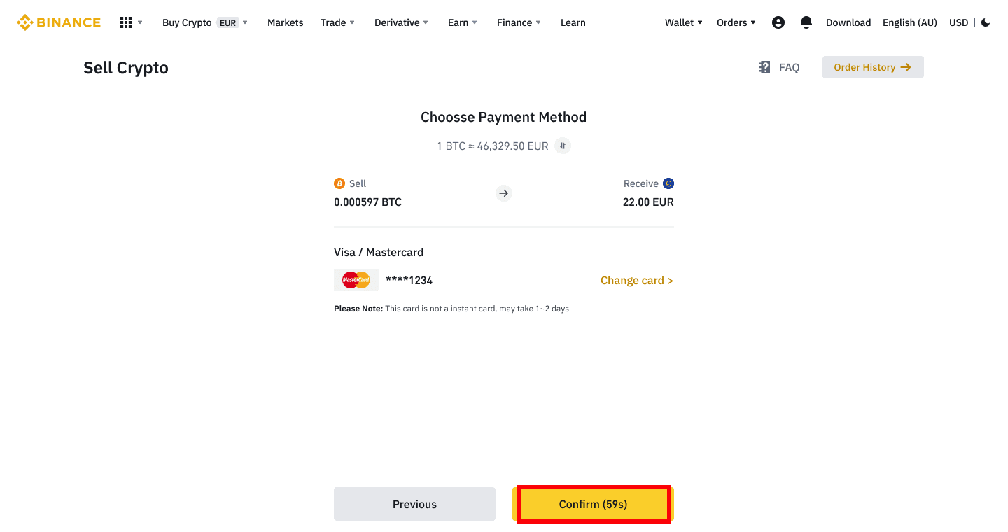 Ki jan yo vann Cryptocurrencies sou Binance nan kat kredi / debi Ki jan yo vann Cryptocurrencies sou Binance nan kat kredi / debi