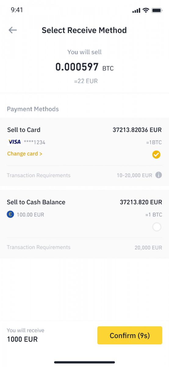 Ki jan yo vann Cryptocurrencies sou Binance nan kat kredi / debi Ki jan yo vann Cryptocurrencies sou Binance nan kat kredi / debi